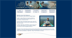 Desktop Screenshot of cancunflatsfishing.com